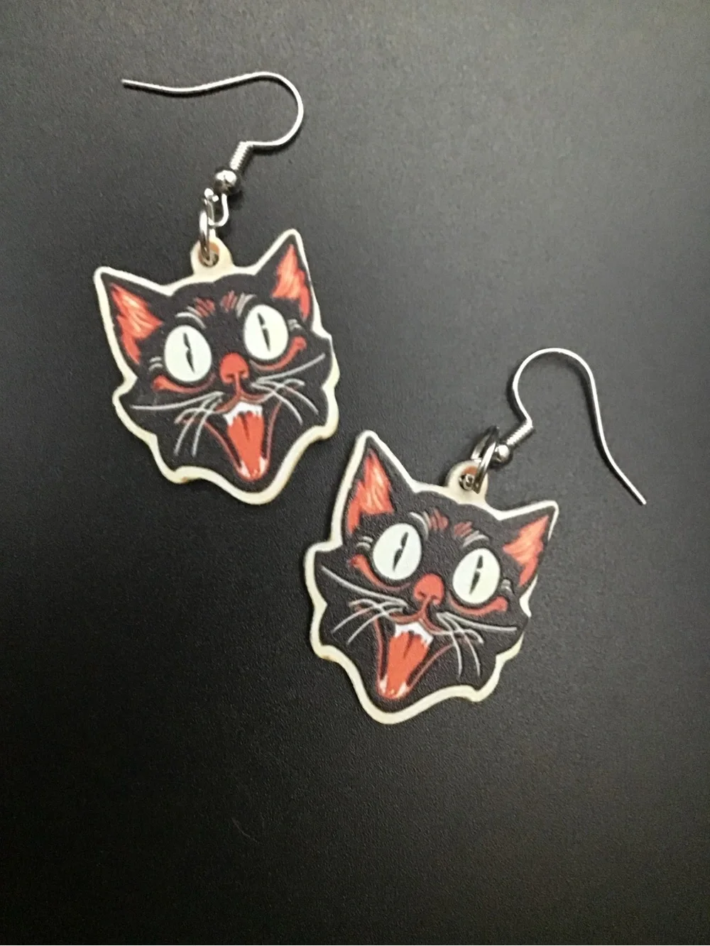 Cat Face 8 Earrings